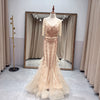 Women's Fishtail Wedding Evening Dress