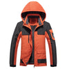 Outdoor Men's Plus Fleece Warm Cotton Jacket