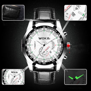 Watch Calendar Steel Band Non Mechanical