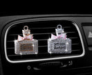 Air Outlet Perfume Clip Creative High-end Diamond-studded Perfume Bottle Car Air