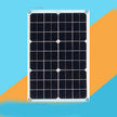 Dual-output Solar Panel For Car Battery Charging