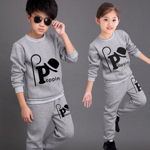 new children suit for boys and girls clothing spring and autumn suit Korean version two pieces of sports suit