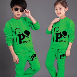 new children suit for boys and girls clothing spring and autumn suit Korean version two pieces of sports suit