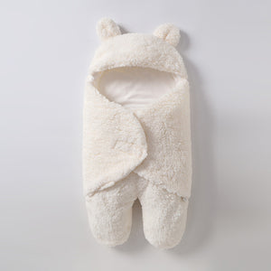 Baby Lamb Fleece Sleeping Bag Thickened Anti Shock