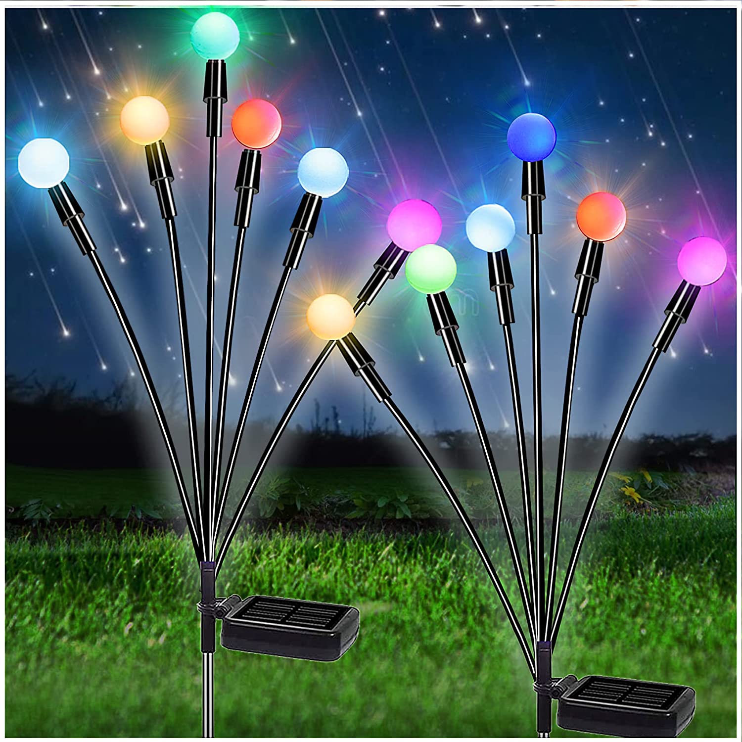 Simulation Firefly Solar Light Outdoor Garden Decoration Lawn Landscape Lamp Xmas Decor Solar LED Lights Outdoor Garden Lights