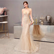 Women's Fishtail Wedding Evening Dress