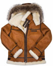 No Belt Zipper Brown Regular Casual Cotton-padded Coat