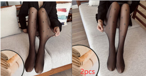 Black Silk Stockings Women's Spring And Autumn Pure Desire Winter Leggings