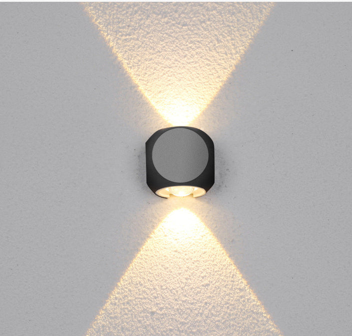 Led Outdoor Round Ball Wall Light Outside Wall