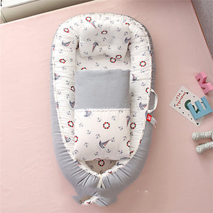 Honeycomb Breathable Portable Movable And Pressure-proof BB Bionic Bed For Newborns