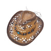 Outdoor Beach Hat Cowboy Straw Hat Top Hat Sunscreen Sun Hat