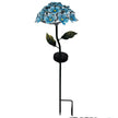 LED Solar Light Artificial Hydrangea Simulation Flower Outdoor Waterproof Garden Lawn Stakes Lamps Yard Art For Home Decoration