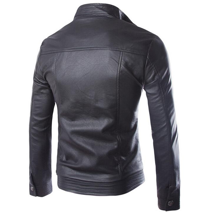 Striven Mens Leather Jacket