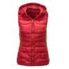 Women's Warm Vest Hooded Vest Cotton-padded Jacket