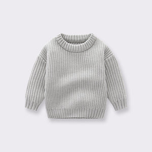 Baby Sweater Warm Loose Knit Coat