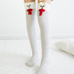 Christmas Long Socks Winter Women Striped Stockings New