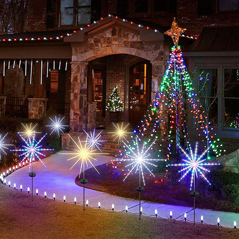 Solar Garden Light Courtyard Meteor Marquee