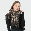 Leopard Print Scarf Women's All-matching Comfortable Cashmere-like Shawl