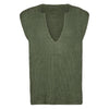 Loose Plus Size Knitted Vest Men