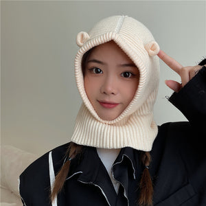 Funny Pullover Knitted Hat To Keep Warm