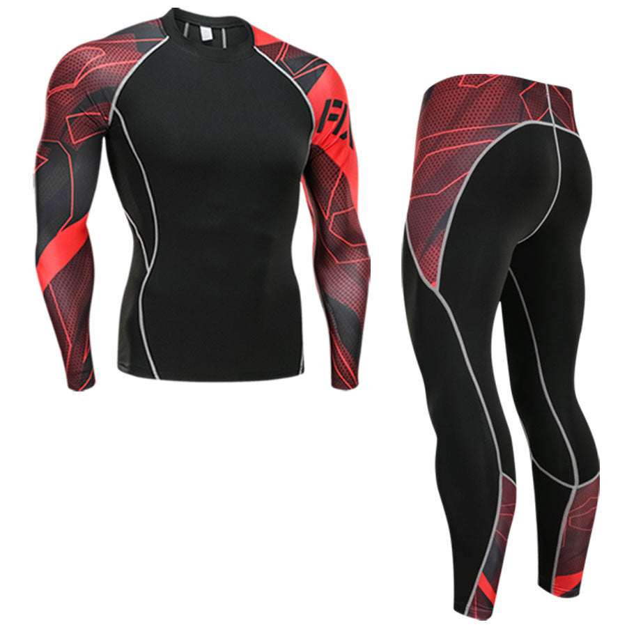 Sports tights men's suit