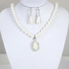 Pearl necklace set