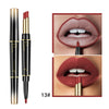 Matte Double-headed Lipstick Lip Liner Lip Lacquer