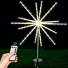 Solar Garden Light Courtyard Meteor Marquee