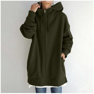 Hoodies Long Sport Pullover Hoodie Full-Zip Hoodie Sweatshirt