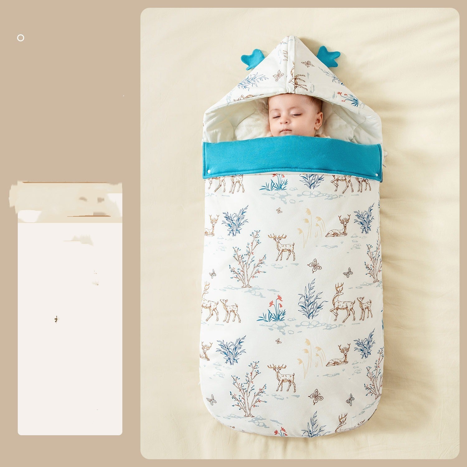 Baby Sleeping Bag Cotton Integrated Anti-kick