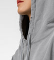 Women's Loose Hole Hooded Drawstring Top