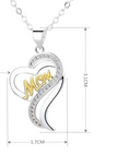 Silver Mother's Day Necklace For Women