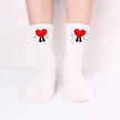 Bad Rabbit Socks Black And White Long Cotton Socks Knitted Socks For Men And Women