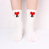 Bad Rabbit Socks Black And White Long Cotton Socks Knitted Socks For Men And Women