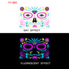 Neon Tattoo Sticker For Masquerade Party