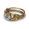 Jewelry Diamond Ring Creative Flower Jewelry Women