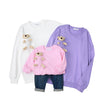 Parent-child Clothing Mother-child Hoodie Western Style Top