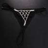 Mesh Rhinestone Underwear Waist Chain