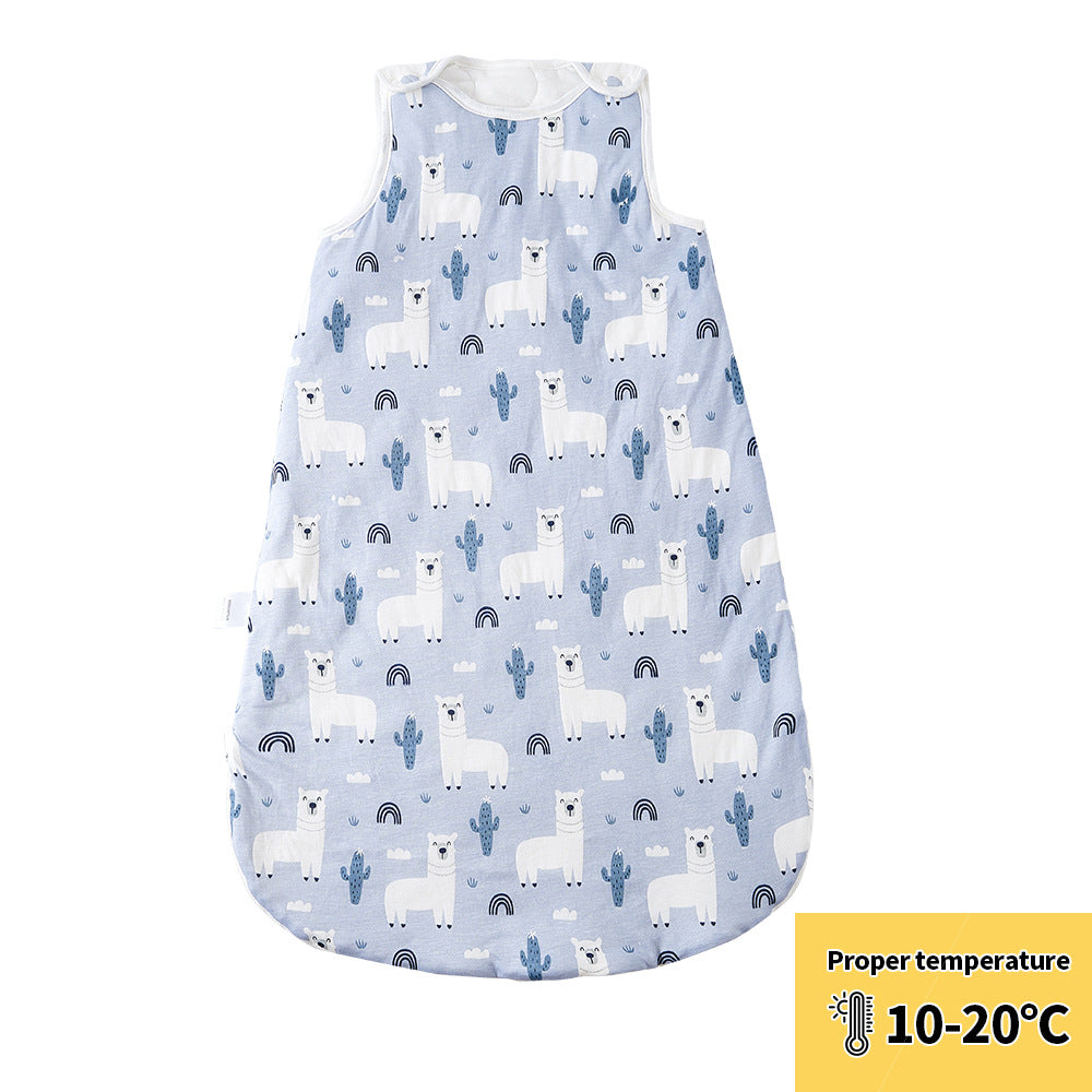 Baby Sleeveless Bamboo Cotton Thermal Sleeping Bag