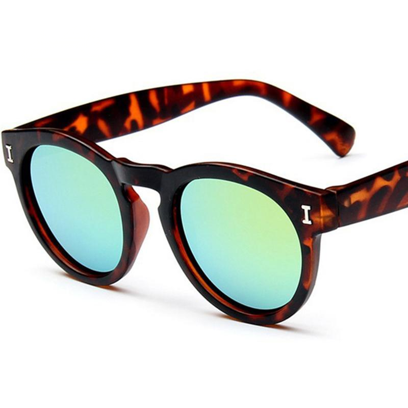 Colorful Film Leopard Frame Children Sunglasses Sunglasses