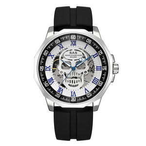 Men's Hollow Mechanical Watch Luxury Steel Belt