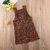 Baby Kid Girls Leopard Dress Sleeveless Casual