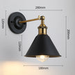 Loft Industrial Style Wrought Iron Wall Light