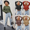 Women's Twist Twisted Rope Sweater Loose Pullover tops