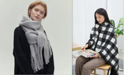 All-match Soft Glutinous Idle Style Thermal Long Scarf