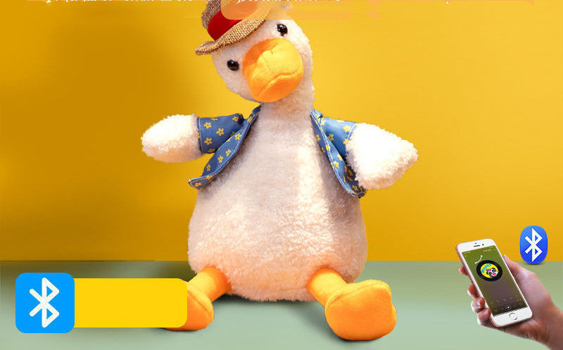 Plush Toy Figurine Sand Sculpture Learn To Speak Can Sing Sand Sculpture Duck