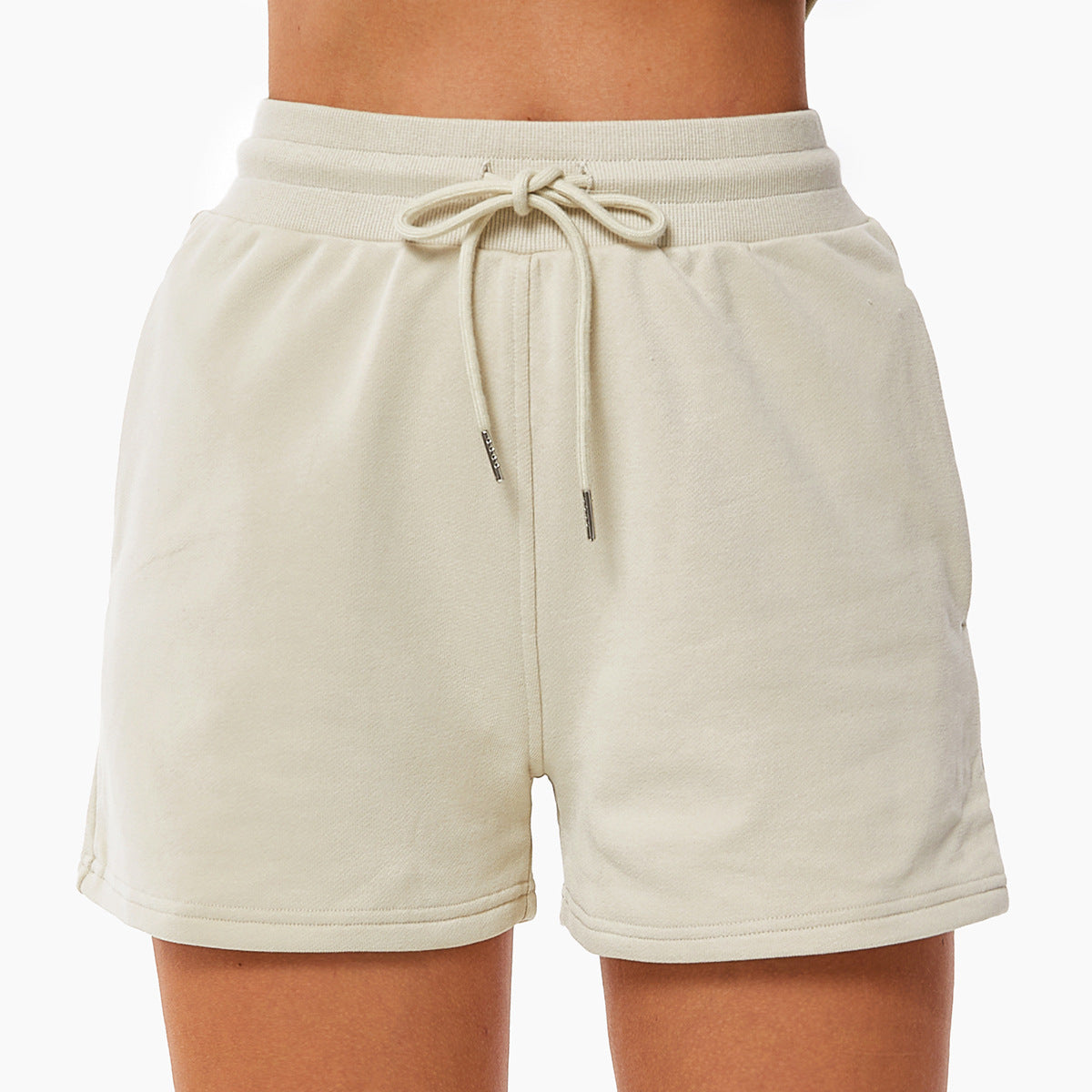 Drawstring Loose Sports Shorts For Women