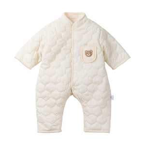 Boy Girl Baby Winter One-piece Cotton Thickened Outing Cotton-padded Coat