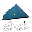 Outdoor Beach Camping Portable Rain Proof Pyramid Camping Tent