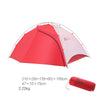 Mountaineering Camping Windproof And Rainproof Aluminum Alloy Three Season Double Deck Camping Tent